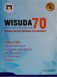 BUKU KENANG-KENANGAN WISUDA UDINUS KE-70