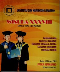 BUKU KENANG-KENANGAN WISUDA UDINUS KE-38