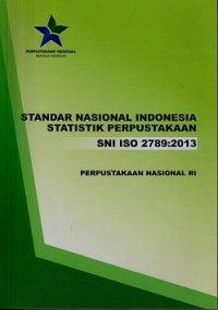 STANDAR NASIONAL INDONESIA: STATISTIK PERPUSTAKAAN