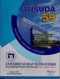 BUKU KENANG-KENANGAN WISUDA UDINUS KE-59