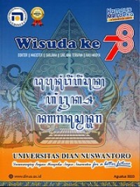 BUKU KENANG-KENANGAN WISUDA UDINUS KE-78