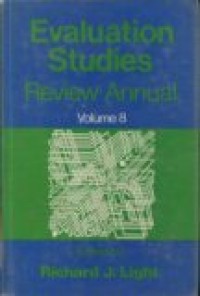 EVALUATION STUDIES REVIEW ANNUAL VOLUME 8