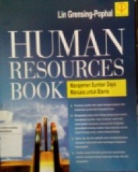 HUMAN RESOURCES BOOK MANAJEMEN SUMBER DAYA MANUSIA UNTUK BISNIS