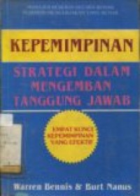 KEPEMIMPINAN STRATEGI DALAM MENGEMBAN TANGGUNG JAWAB