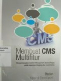 MEMBUAT CMS MULTIFITUR: MENGEMBANGKAN CONTENT MANAGEMENT SYSTEM POPOJI UNTUK KEPERLUAN BLOGGING DAN E-COMMERCE