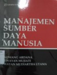 MANAJEMEN SUMBER DAYA MANUSIA