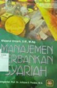 MANAJEMEN PERBANKAN SYARIAH