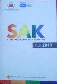 STANDAR AKUNTANSI KEUANGAN EFEKTIF 1 JANUARI 2017