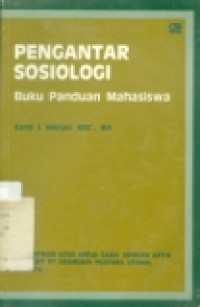 PENGANTAR SOSIOLOGI BUKU PANDUAN MAHASISWA