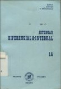 HITUNGAN DIFERENSIAL DAN INTEGRAL 1A