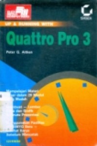 UP & RUNNING WITH QUATRO PRO 3