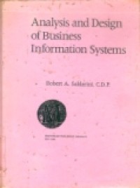 ANALYSIS AND DESIGN OF BUSINESS INFORMATION SYSTEMS