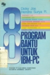 8 PROGRAM BANTU UNTUK IBM-PC