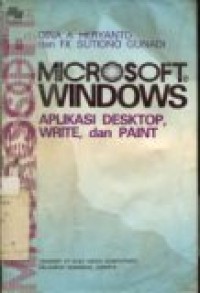 MICROSOFT WINDOWS APLIKASI DESKTOP; WRITE DAN PAINT