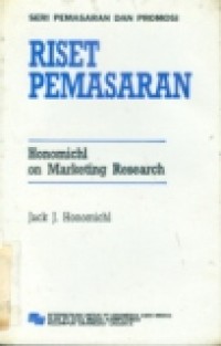 SERI PEMASARAN DAN PROMOSI RISET PEMASARAN (3)