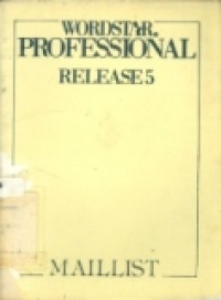 WORDSTAR PROFESSIONAL RELEASE 5