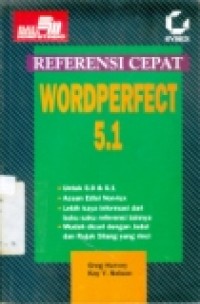 REFERENSI CEPAT WORDPERFEC 5.1