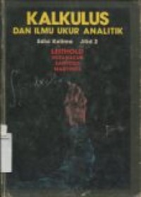 KALKULUS DAN ILMU UKUR ANALITIK jilid 2