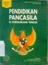 PENDIDIKAN PANCASILA DI PERGURUAN TINGGI