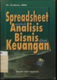 SPREADSHEET UNTUK ANALISIS BISNIS DAN KEUANGAN