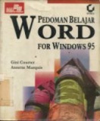 PEDOMAN BELAJAR WORD FOR WINDOWS 95