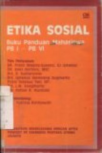 ETIKA SOSIAL BUKU PANDUAN MAHASISWA