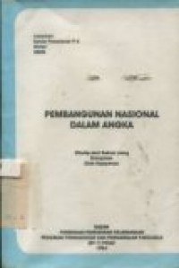 PEMBANGUNAN NASIONAL DALAM ANGKA