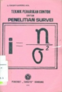 Teknik penarikan contoh untuk penelitian survey