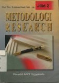 METODOLOGI RESEARCH JILID 2