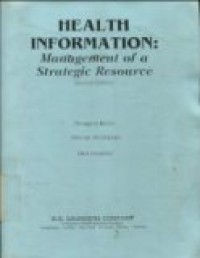 Health information : management of a strategic resource