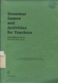 Grammar Games and Activities for Teachers