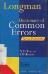 Longman dictionary of common errors