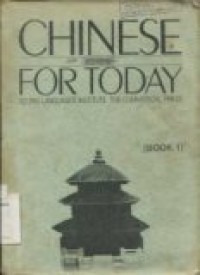 Chinese for today; book 1