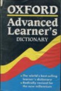 Oxford advanced learner's dictionary of current English