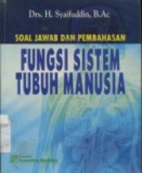 FUNGSI SISTEM TUBUH MANUSIA ED.1