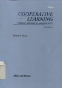 COOPERATIVE LEARNING THEORY; RESEARCH; AND PRACTICE SECOND EDITION