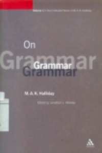 ON GRAMMAR : VOLUME 1