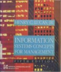 INFORMATION SYSTEMS CONCEPTS FOR MANAGEMENT