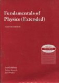 FUNDAMENTALS OF PHYSICS (EXTENDED) EIGHTH EDITION.