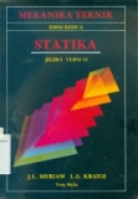 MEKANIKA TEKNIK STATISTIKA ED.KEDUA JILID 1 VERSI SI