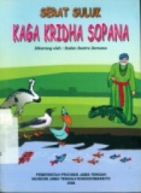 TRANSKRIPSI DAN TRANSLITERASI: SERAT SULUK KAGA KRIDA SOPANA