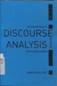 AN INTRODUCTION TO DISCOURSE ANALYSIS (Theory And Methode) Second Edition