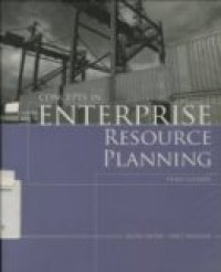 CONCEPTS IN ENTERPRISE RESOURCE PLANNING