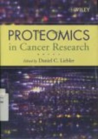 PROTEOMICS IN CANCER RESEARCH