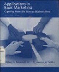 APPLICATIONS IN BASIC MARKETING ( Clippings from the popular business press 2005-2006 edition )