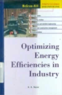 OPTIMIZING ENERGY EFFICIENCIES IN INDUSTRY