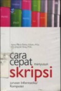 CARA CEPAT MENYUSUN SKRIPSI