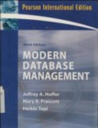 MODERN DATABASE MANAGEMENT