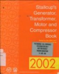 StallCup's Generator; Transformer; Motor and Compressor Books