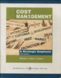 COST MANAGEMENT : A Strategic Emphasis